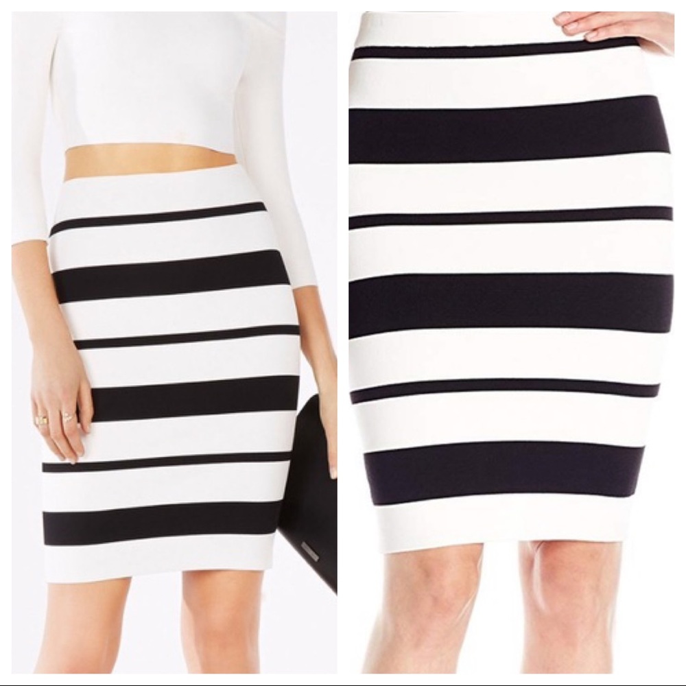 BCBGMaxAzria Elizabeth power pencil skirt